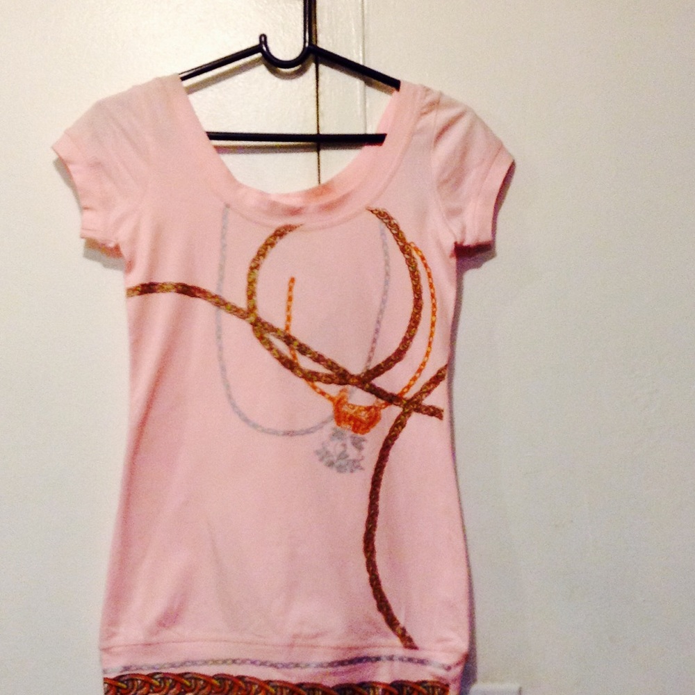 NWT Babyphat pink tee shirt